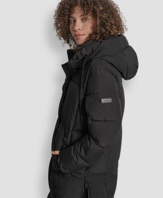 Women's Zip-Front Stand Collar Coat