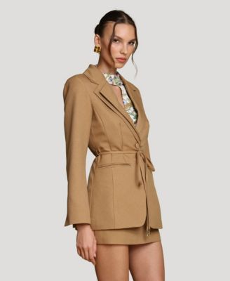 Women's Cutaway Spread Collar Blazer