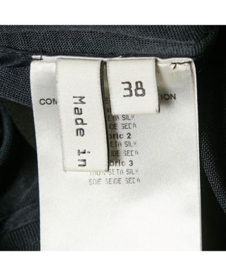 Women's Silk Jersey Ruffled Top