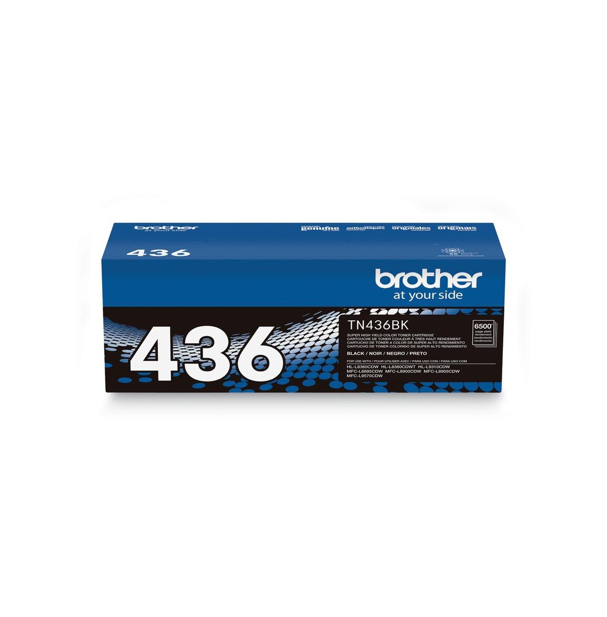 Brother TN436BK 6,500 Page-Yield Super High-Yield Toner - Black