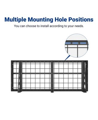 Heavy Duty Garage Wall Shelf MAX Series, Black — 40" X 16"