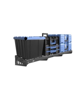 Heavy Duty Garage Wall Shelf MAX Series, Black — 48" X 16"