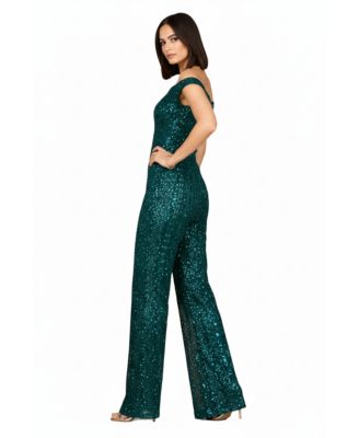 Women's Beaded Off Shoulder Jumpsuit