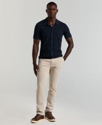 Men's Open Stitch Jacquard Shirt