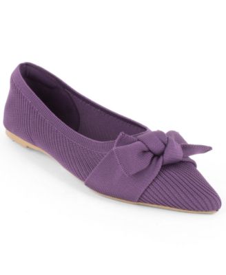 Women's Monserrat Pointed Toe Knit Flats
