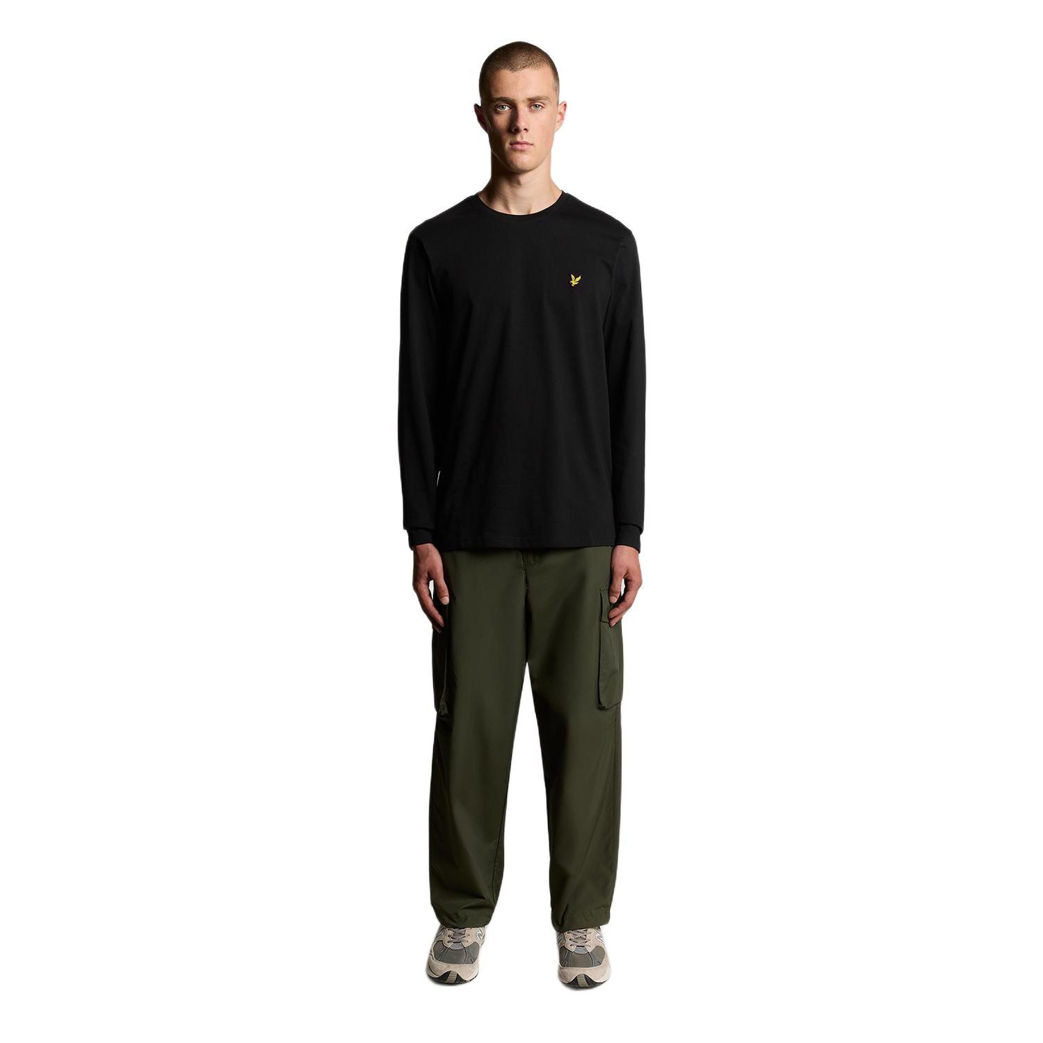 Men's Plain Long Sleeve T-Shirt