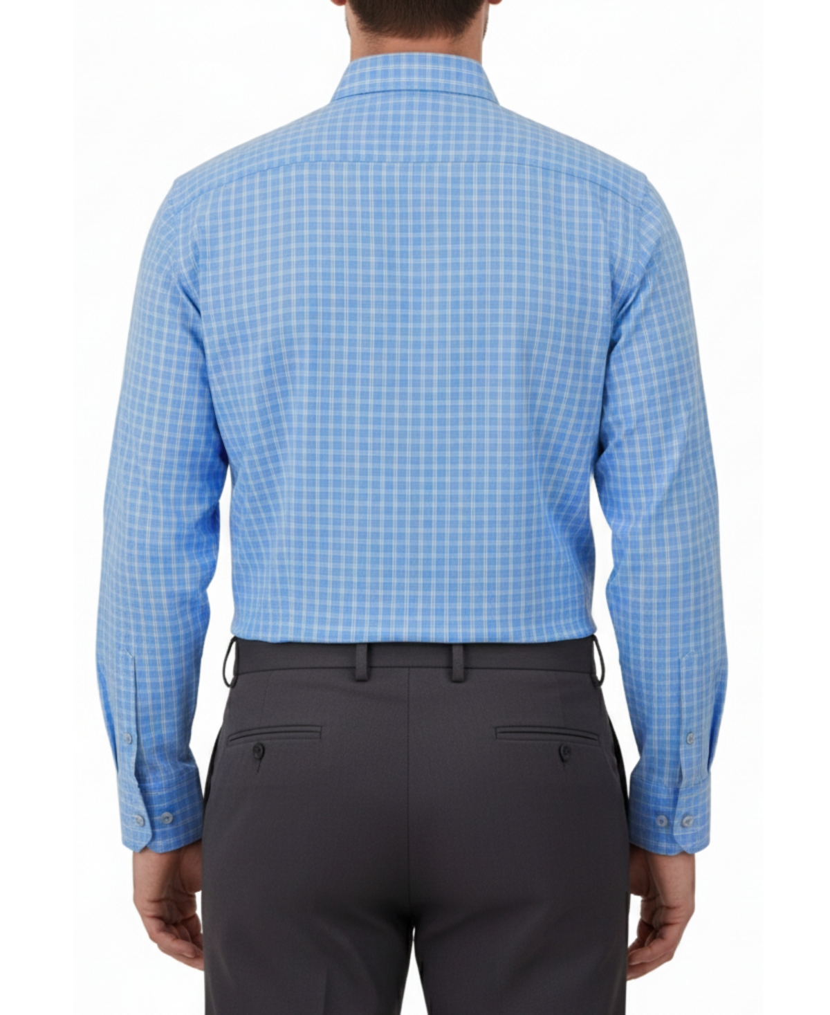 Report Collection Men's 4-Way Tonal Geometric-Print Woven Dress Shirt