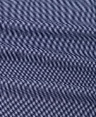 Men's 4-Way Houndstooth-Print Woven Dress Shirt