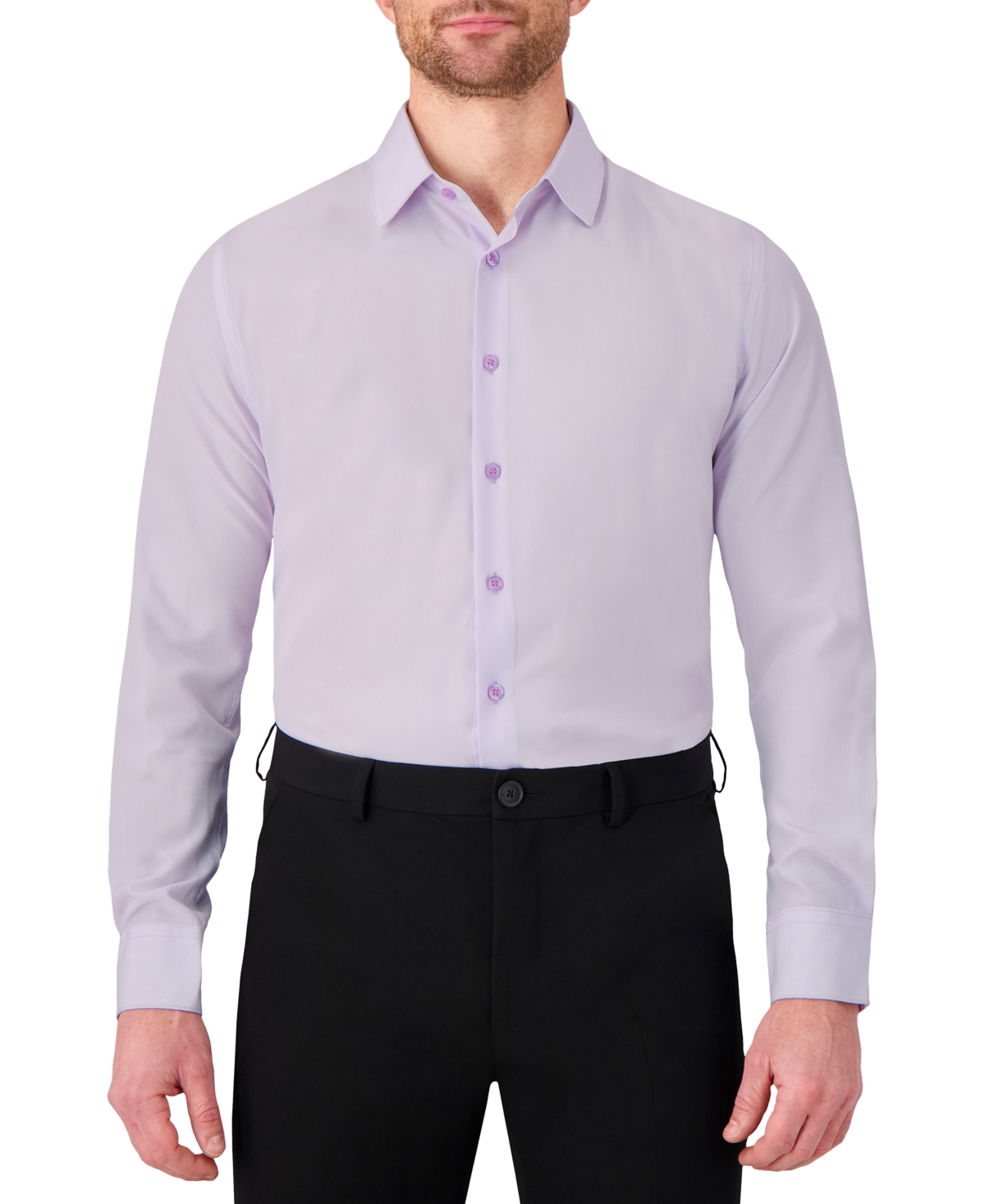 Report Collection Men's 4-Way Front-Button Modern-Fit Dress Shirt