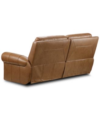 Alexandre Leather 2-Pc. Sofa with 2 Power Motion Recliners, Exclusively at Macy's