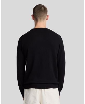 Men's Cotton Merino Crew Neck Sweater