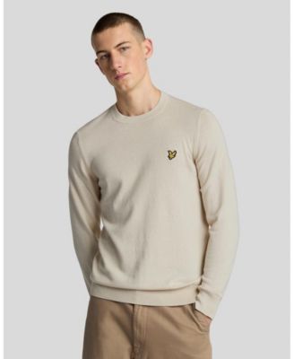 Men's Cotton Merino Crew Neck Sweater