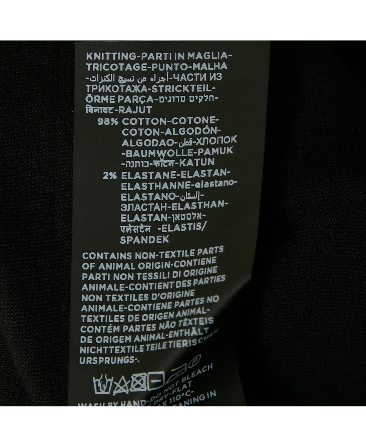 Pre-Owned Tom Ford Men's Black Cotton Knit Henley Neck T-Shirt