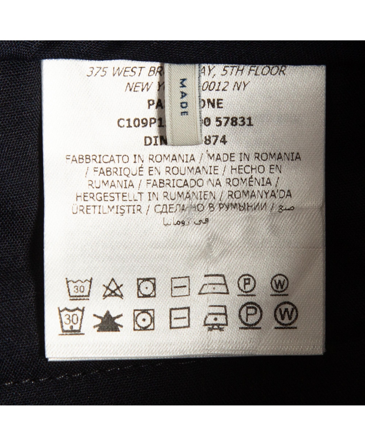 Pre-Owned Moncler Women's Navy Blue Denim Slim Fit Jeans