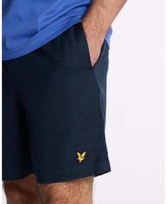 Men's Linen Deck Shorts.