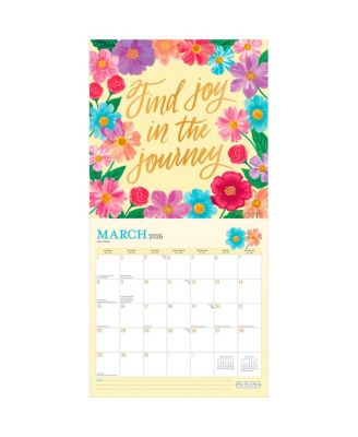 Bonnie Marcus OFFICIAL | 2026 12 x 24 Inch (Hanging) Monthly Square Wall Calendar | Foil Stamped Cover | Plastic-Free