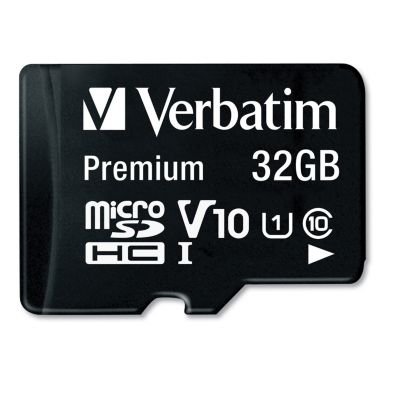 44083 32GB Premium microSDHC Memory Card with Adapter