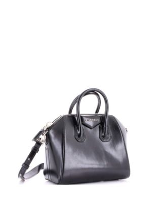Mini Antigona Bag Glazed Leather