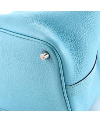 Pre-Owned HERMES PM Picotin Lock Bag Clemence