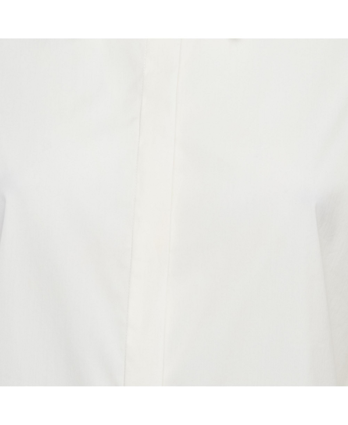 Pre-Owned Roberto Cavalli Women's Cream Cotton Long Sleeve Shirt