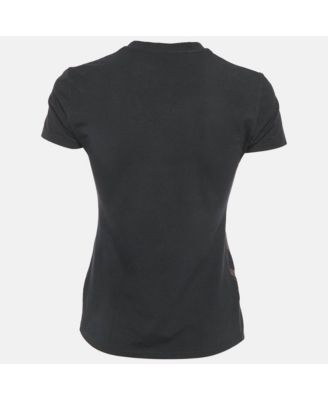 Women's Logo Print Cotton Crew Neck T-Shirt