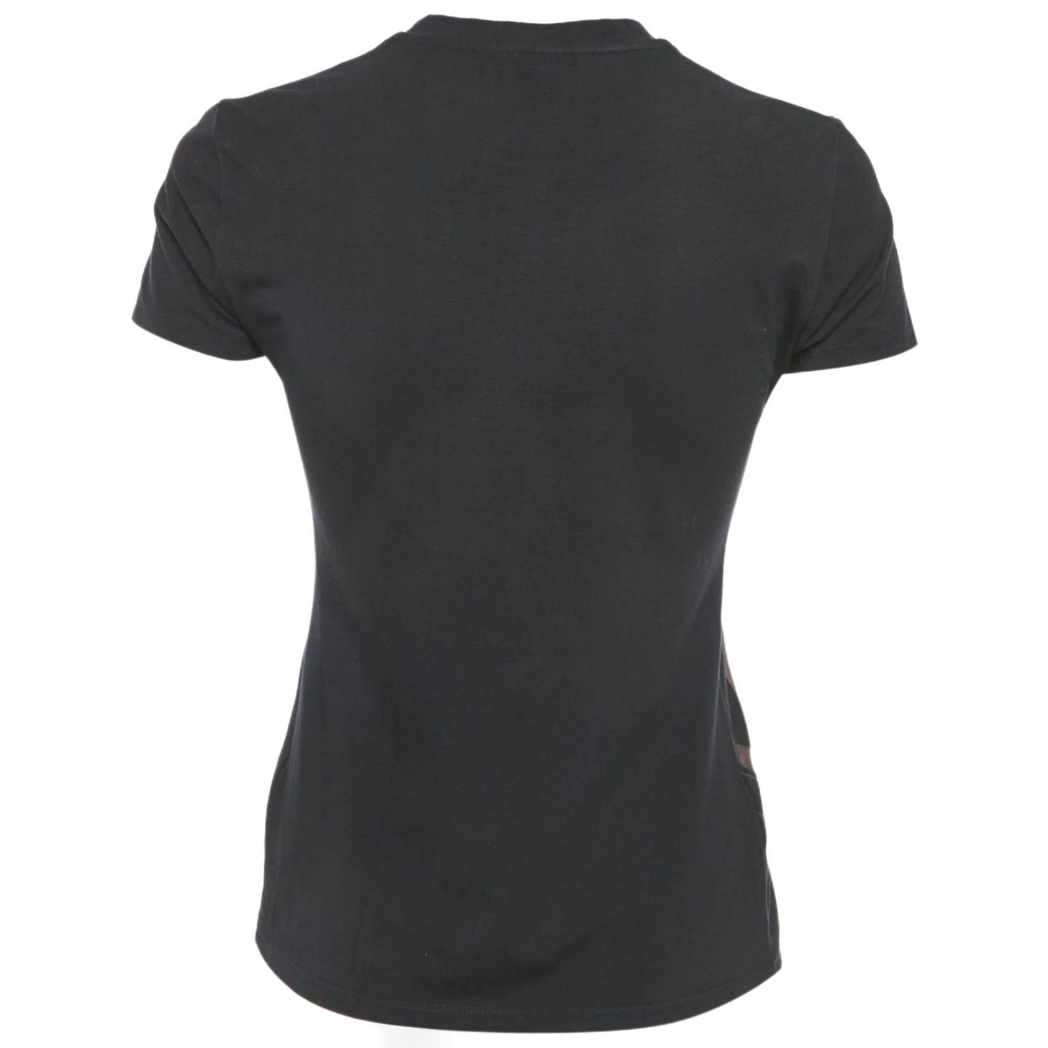 Women's Logo Print Cotton Crew Neck T-Shirt