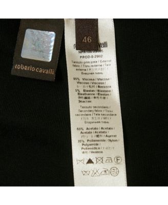 Women's Black Jersey Embellished Ruche Jersey Mini Dress