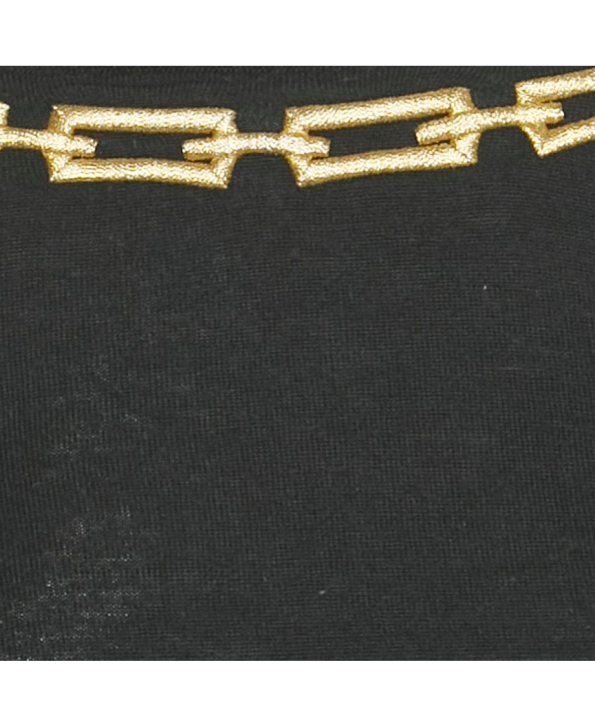 Pre-Owned Love Moschino Women's Black Embroidered Cotton Sweater