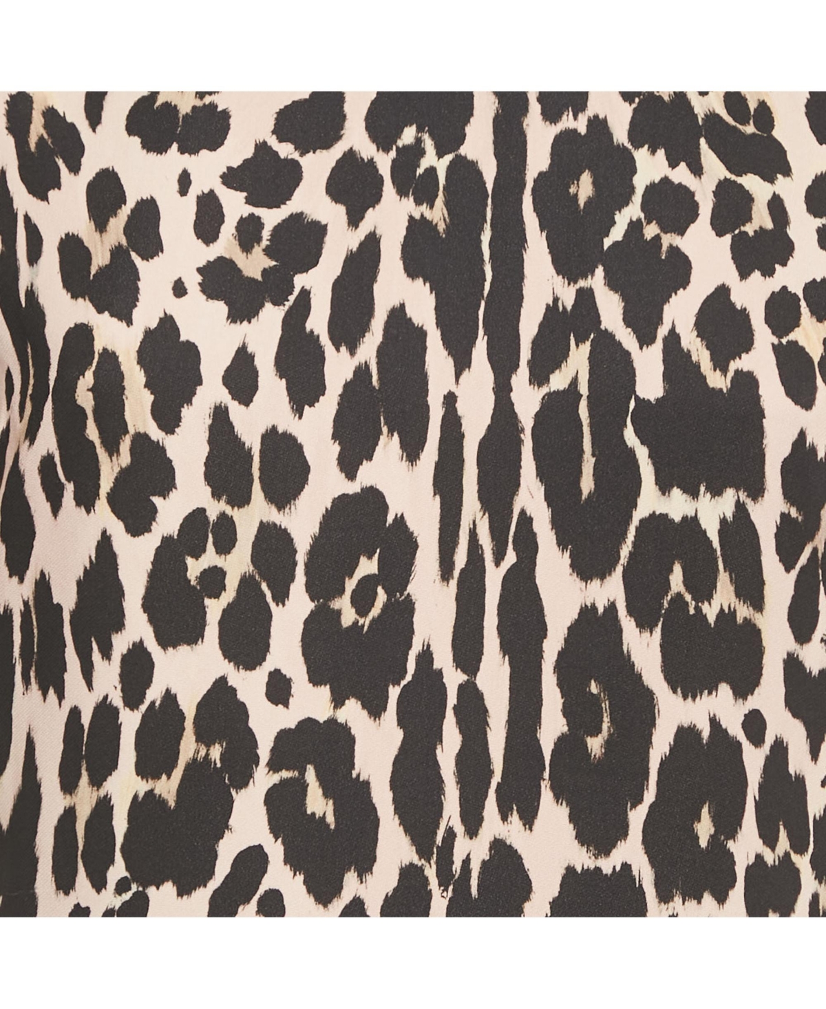 Pre-Owned Roberto Cavalli Women's Black Leopard Print Crepe Sleeveless Midi Dress