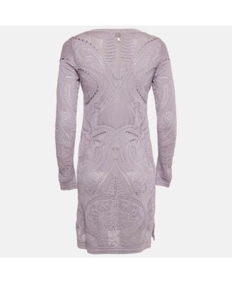Women's Lavender Knit Mini Dress