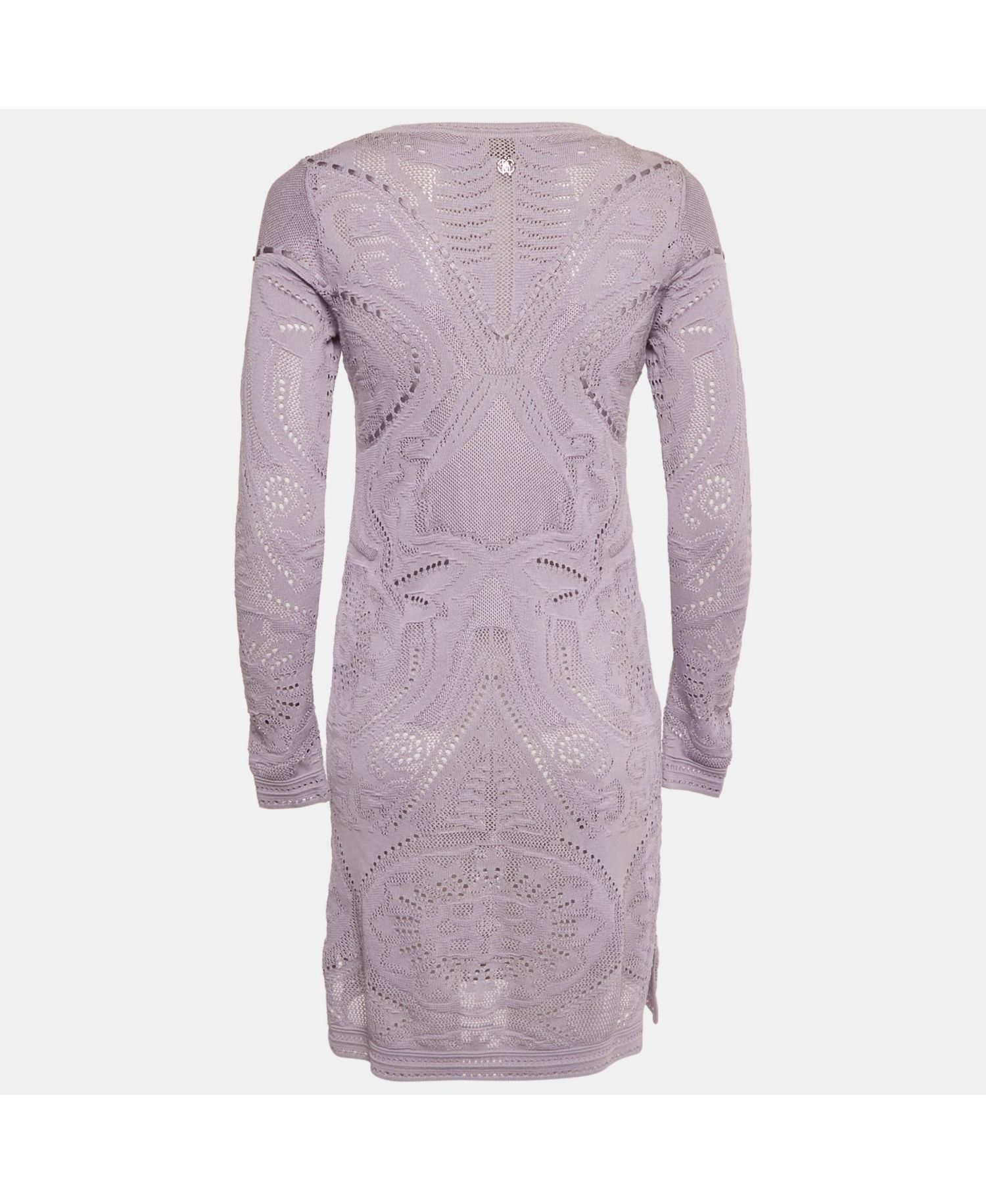 Women's Lavender Knit Mini Dress