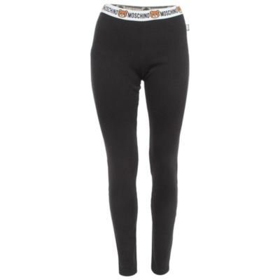 Women's Cotton Knit Band Detail Leggings