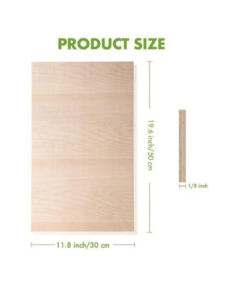 3D Puzzles 3mm Plywood Maple Plywood for Laser Cutting Engraving Thin Maple Boards Crafting Wood Sheets