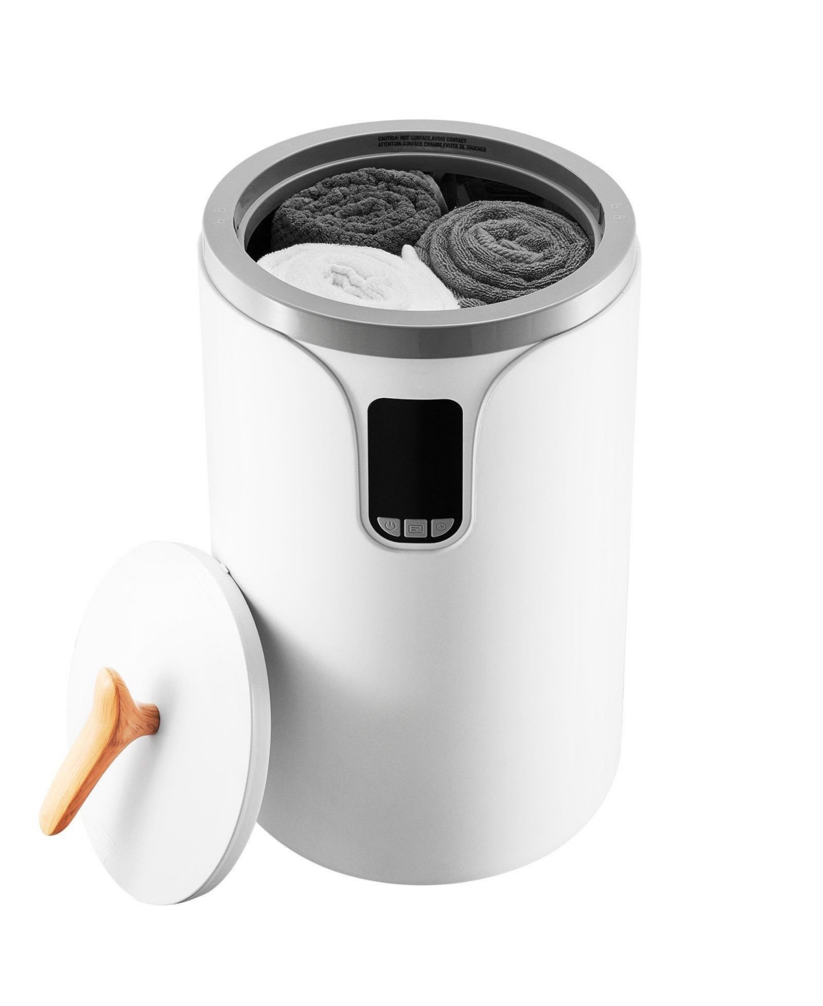 Ecooso Towel Warmers for Bathroom, Towel Warmer Bucket with 24H Delay Timer & Child Lock & Auto Shut Off