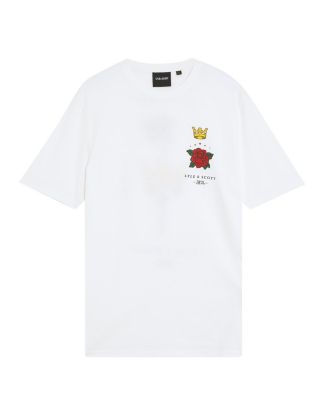 Men's Rose And Crown Graphic T-shirt