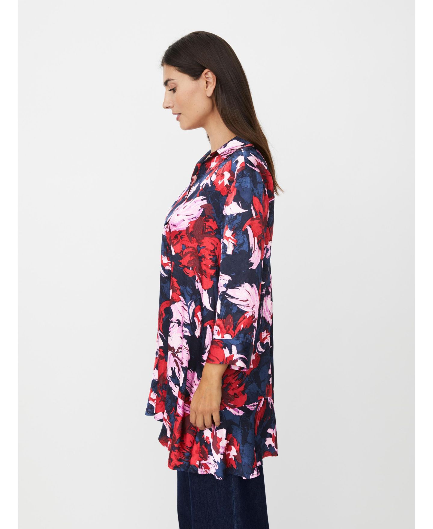 Женский топ Masai Copenhagen MaGalvora Tunic Top, цвет: Алый шалфейный — фото 5