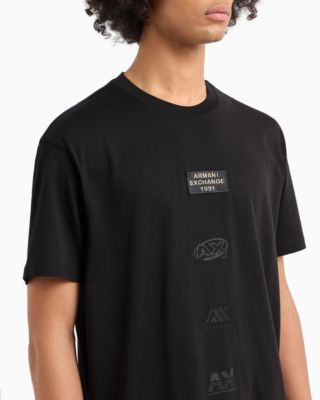 Men's Classic Fit Short Sleeve Stacked Logo Graphic T-Shirt