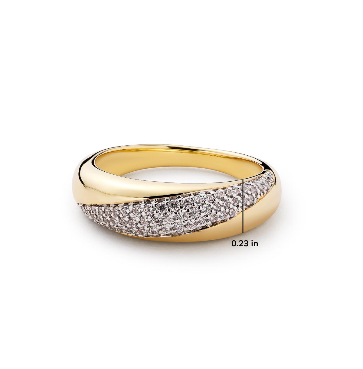 Ana Luisa Gold Band Ring