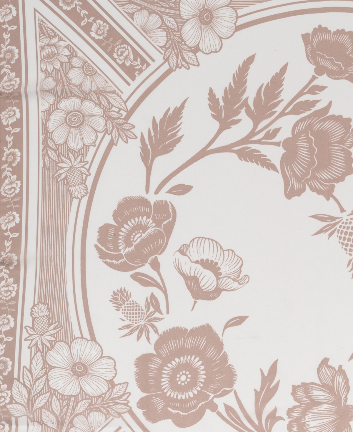 Vince Camuto Woodcut Floral Square Scarf