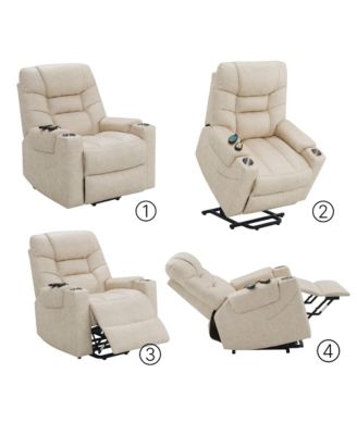 Power Lift Recliner with Heating and Massage