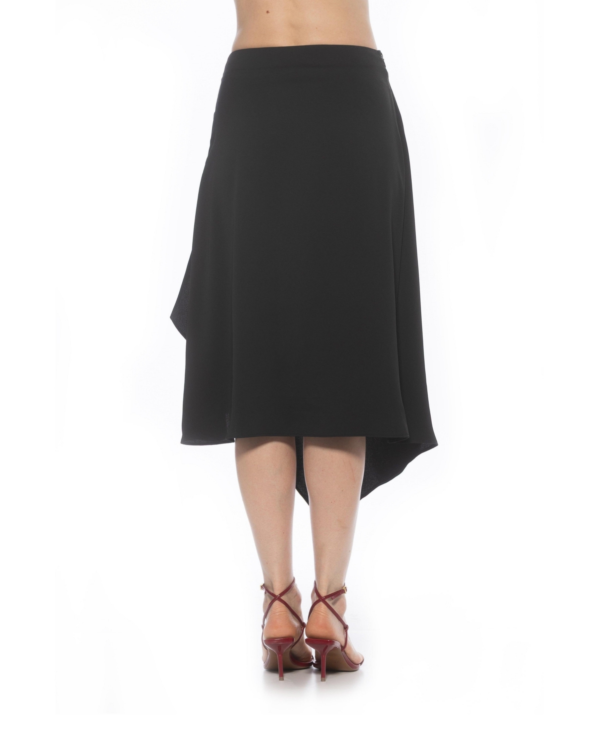 Alexia Admor Women's Jess Asymmetric Midi Skirt