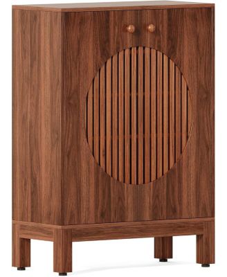 Contemporary Shoe Cabinet with Enclosed Storage