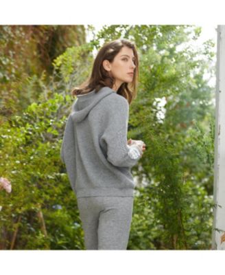 Women's Single Cable Superfine Merino Pullover