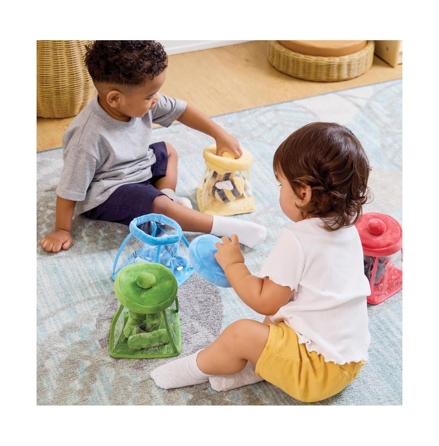 Детские игрушки Kaplan Early Learning Sorting Color Bug Jars, цвет: Assorted Pre-Pack — фото 2