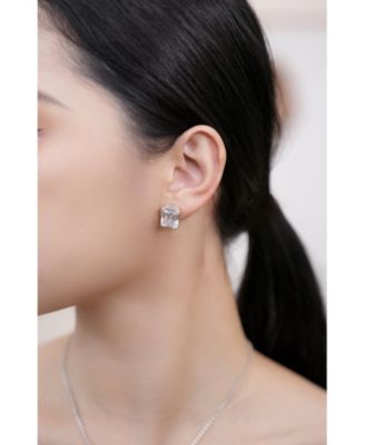 Coconut Glow Stud Earrings