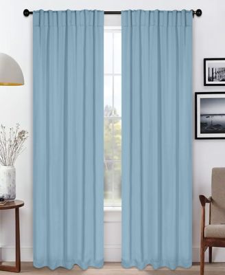 Solid Classic Modern Blackout Curtain Set ,42" x 108" (Set of 2)
