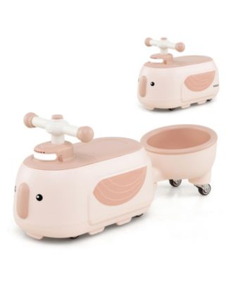 24V Kids Ride On ATV Quad With LED Lights Music FM Radio And Storage Compartment