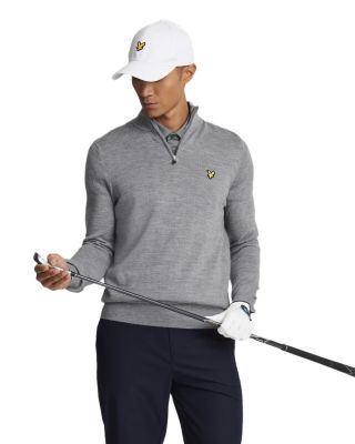 Men's Golf Quarter Zip Merino Sweater