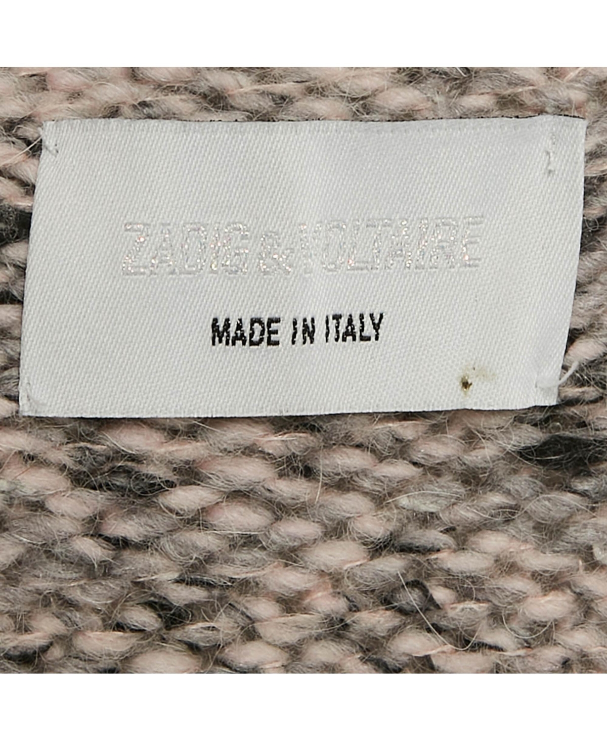 Pre-Owned Zadig & Voltaire Women's Grey Knit Open Front Cardigan