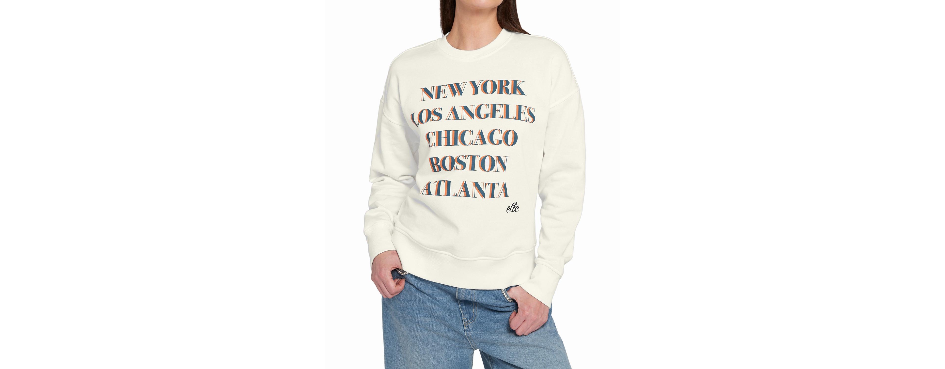 Elle Collection Women's Graphic Sweatshirt